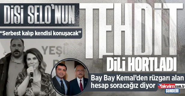 Terör tutuklusu Selahattin Demirtaş'ın eşi Başak Demirtaş'tan hesap sorma tehdidi: Gelip kendisi konuşacak