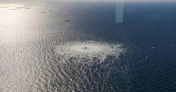 Kuzey Akım 1 ve Kuzey Akım 2 sabotajının görüntüleri ortaya çıktı!