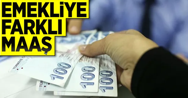 Emekliye farklı maaş
