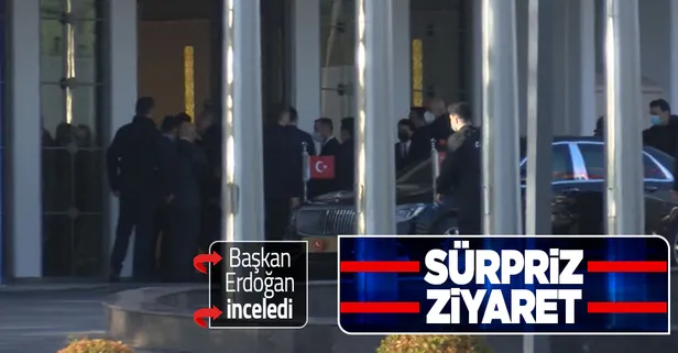 SON DAKİKA: Başkan Recep Tayyip Erdoğan'dan sürpriz ziyaret! Atatürk Havalimanı'nda incelemelerde bulundu