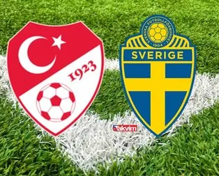 Türkiye İsveç karşısında 3 puan almak istiyor