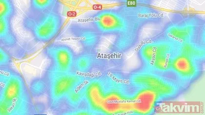 HES haritası güncellendi! Kısıtlamalar haritayı böyle değiştirdi! İşte İstanbul’un ilçe ilçe vaka yoğunluk haritası | Hayat Eve Sığar uygulamasında son durum
