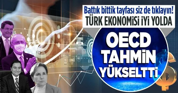 Son dakika: OECD, Türkiye için 2021 yılı büyüme tahminini yükseltti!