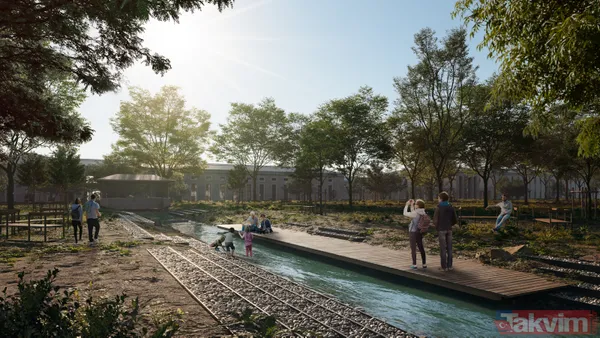 Atatürk Havalimanı Millet Bahçesi'nde ilk fidanlar toprakla buluşuyor! Bakan Kurum açıkladı: Bir pist açık tutulacak - 6