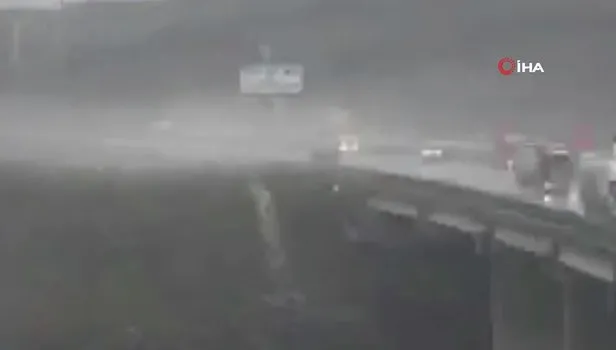 Beykoz'da 3. Köprü yolunda beton mikseri viyadükten aşağıya uçtu