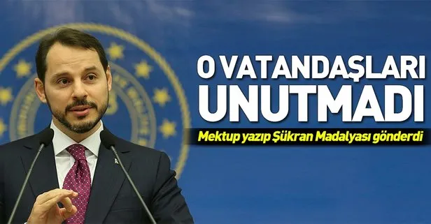 Bakan Berat Albayrak kur saldırılarına siper olan vatandaşları unutmadı