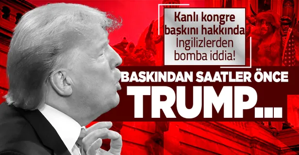 The Guardian'dan ABD'deki kanlı kongre baskını hakkında flaş iddia! Baskından saatler önce Trump...