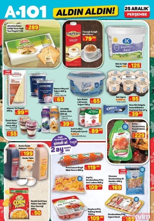 Yeni Yıl Sürprizi A101 Afişi Yayınlandı: 25 Aralık Dev İndirim Listesi - 5