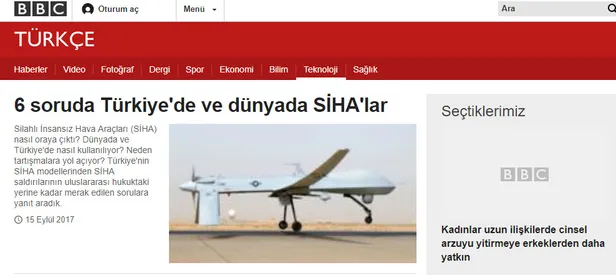 Dünyanın gündeminde Londra patlaması, onların gündeminde ise SİHA'lar var!-1