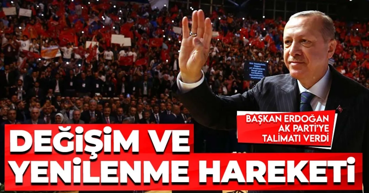 baskan erdogan talimati verdi ak parti