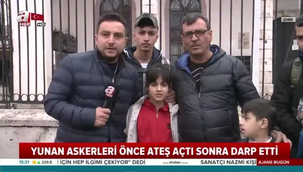 Yunan askerlerinin darp ettiği 9 yaşındaki Sedil yaşadıklarını anlattı