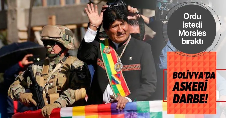 Bolivya Devlet Başkanı Evo Morales istifa etti