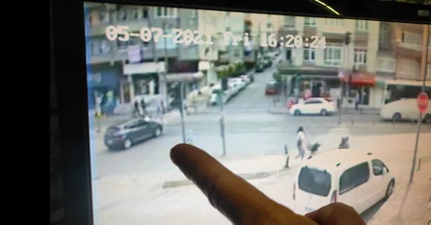 İstanbul’da feci motosiklet kazası kamerada