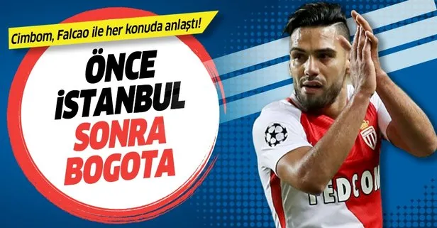 Önce İstanbul sonra Bogota! Galatasaray, Falcao ile her konuda anlaştı