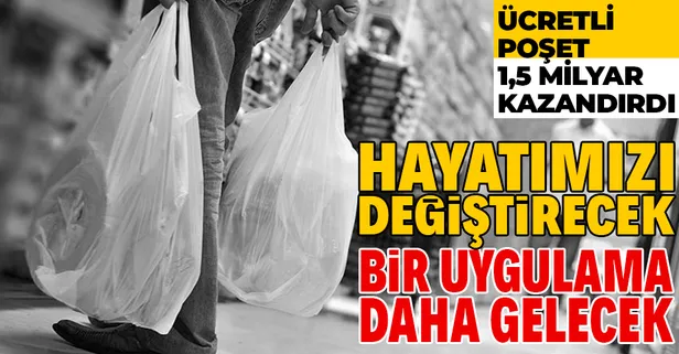 Ücretli poşet uygulamasından sonra ince poşetler yerine kese kağıdı ve depozitolu içecek kutusu uygulamasına geçilecek