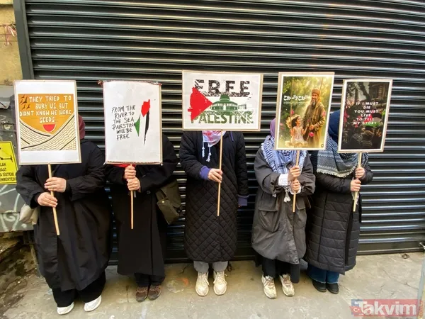 Binler Galata'ya akın etti... İstanbul'dan Aksa'ya direnişe bin selam! | Alandan tarihi kareler - 17