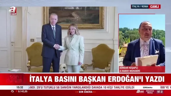 Başkan Erdoğan'ın Roma ziyareti İtalya basınında