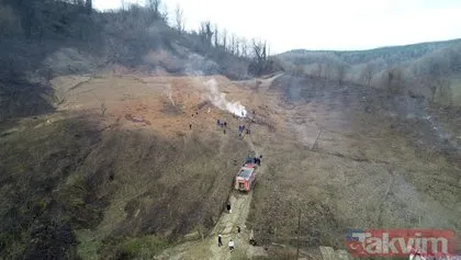 Sakarya’daki doğalgaz patlaması sonrası boru hattı bu hale geldi
