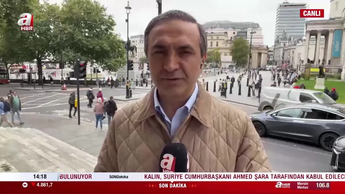 ABD Başkanı Donald Trump İngiltere'de