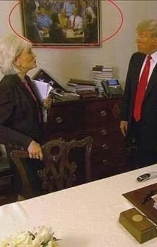 Oval Ofis'teki tablo Amerika'yı karıştırdı