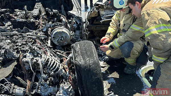 20 milyon liralık lüks araç böyle yandı! Sahibi Beşiktaş Başkanı'nın oğlu Celal Alaz Adalı çıktı - 14