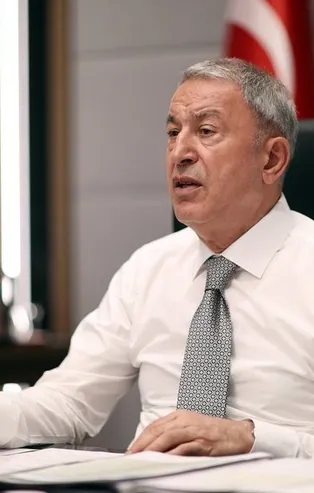 Milli Savunma Bakanı Akar'dan önemli görüşme