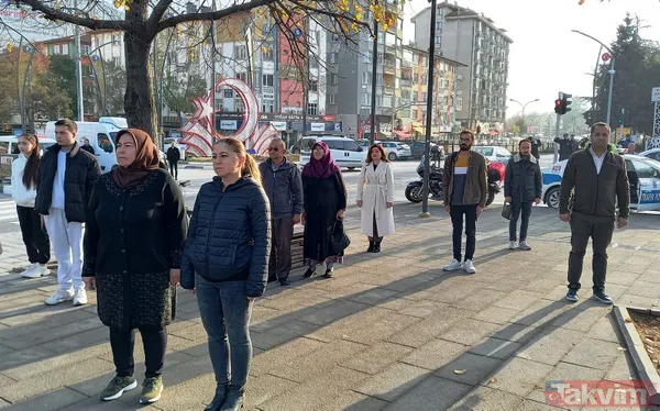 Atatürk'ün ebediyete intikalinin 85. yılı! Saygı ve özlemle tüm yurtta anıldı... CHP Taksim'e çelenk götürmeyi unuttu - 32