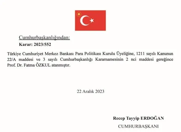 SON DAKİKA I Atama kararları Resmi Gazete'de yayımlandı-2