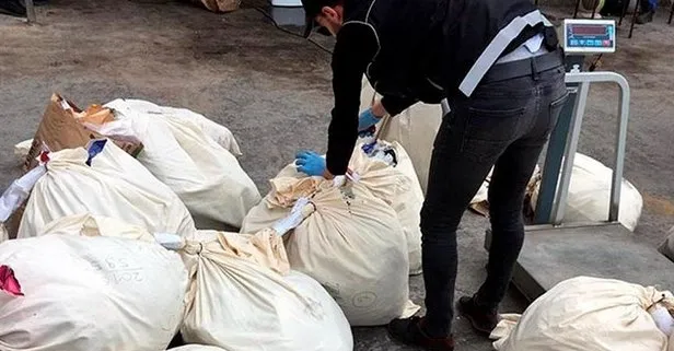İstanbul’da tonlarca uyuşturucu imha edildi