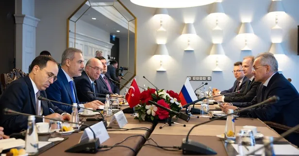 Dışişleri Bakanı Hakan Fidan, Rusya Güvenlik Konseyi Sekreteri Sergey Şoygu ile görüştü | Masada neler var?