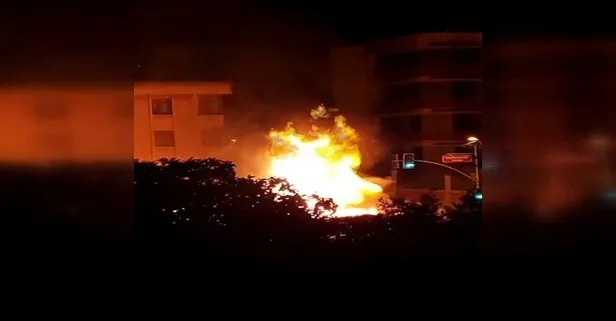SON DAKİKA: Beykoz’da otobüs alev alev yandı