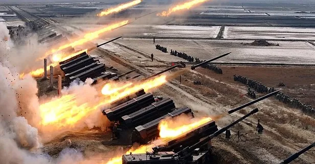 Kuzey Kore’den Seul menzilli tatbikat! Kim Jong Un ‘savaş hazırlığı talimatı’ vermişti: Roketatarlar Sarı Deniz’de