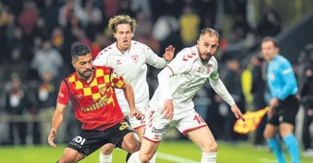 Göztepe kaçamadı!