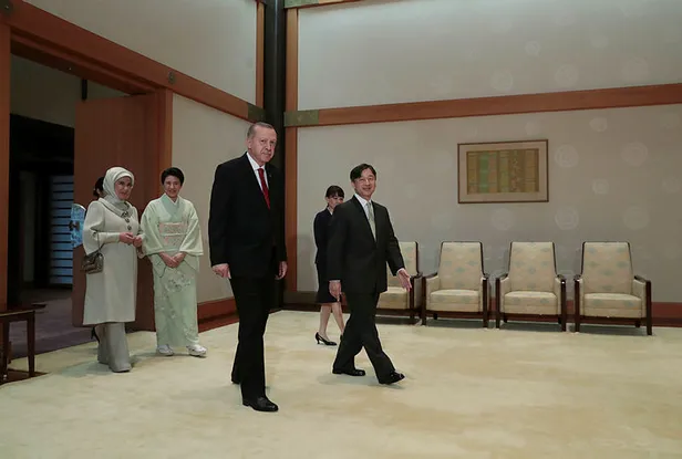 Son dakika haberi: Başkan Erdoğan, Japonya İmparatoru Naruhito ile görüştü-6