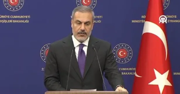 Bakan Hakan Fidan: Çözümün tek yolu bağımsız Filistin! İsrail barış çağrılarımıza yanıt vermelidir