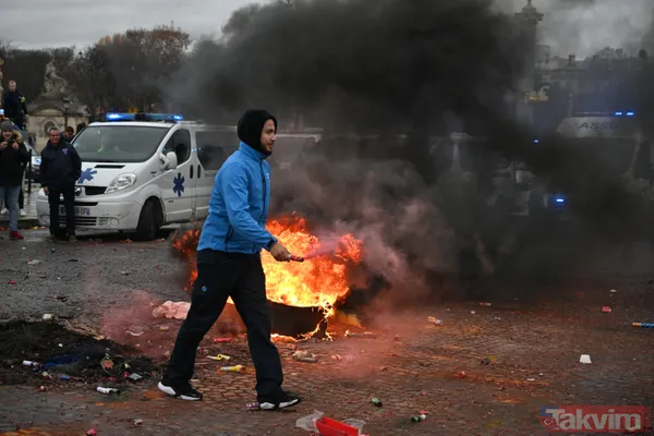 Paris'teki son gösterilerin faturası ağır oldu - 5