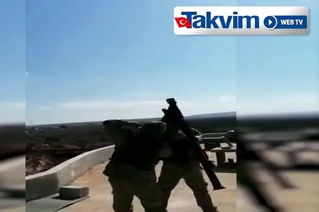 Mehmetçik'ten tam isabet! İdlib'de katil Esad rejime ait helikopterin düşürülme anı kamerada