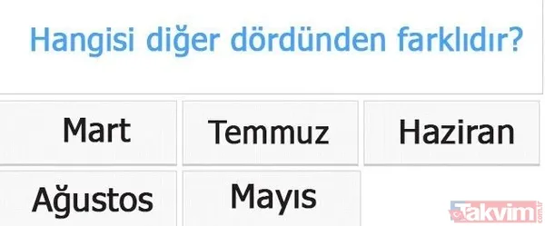 Bu testi çözmek o kadar kolay değil benim diyen zor çözer! Sadece dahiler 30 saniyede çözüyor - 10