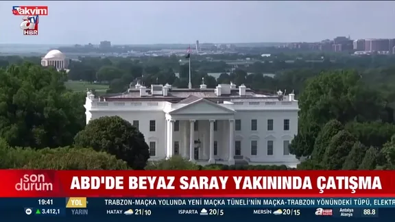 Beyaz Saray yakınlarında silahlı çatışma! Saldırgan etkisiz hale getirildi