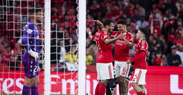 Benfica Vitoria Guimaraes'e şans tanımadı: 3-0