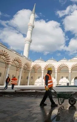 Çamlıca Camii’nde geri sayım başladı
