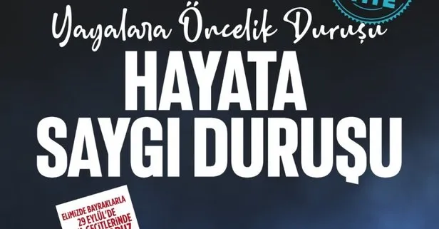 SON DAKİKA: 29 Eylül'de 81 ilde eş zamanlı olarak gerçekleştirilecek: Yayalara Öncelik Duruşu Hayata Saygı Duruşu