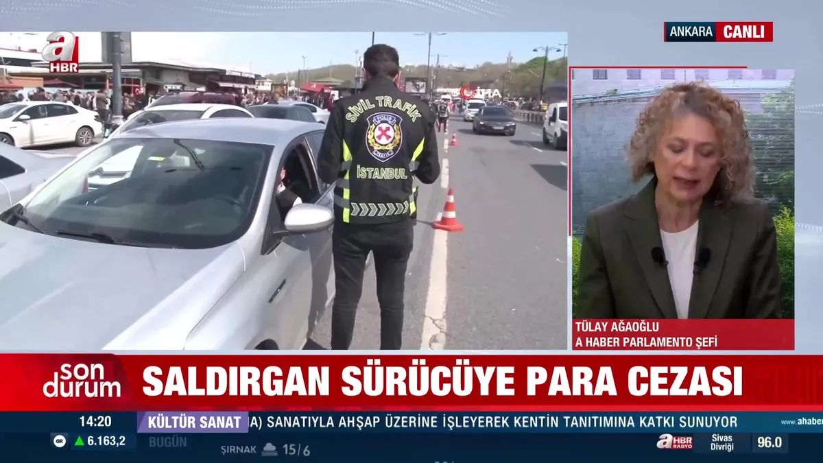 Trafik magandalarına 180 Bin TL ceza yolda