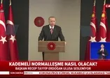 Başkan Erdoğan kritik Kabine sonrası normalleşme takvimini açıkladı!
