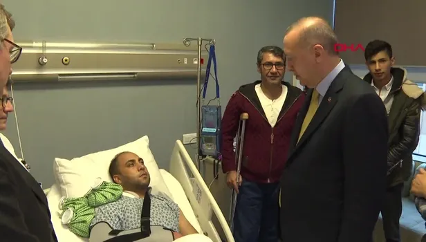 Başkan Erdoğan'dan yaşayan efsane Alaeddin Yavaşca'ya ziyaret