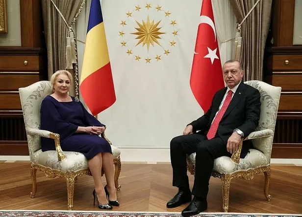 Son dakika: Cumhurbaşkanı Erdoğan Romanya Başbakanı Dancila ile ortak açıklama yaptı-1