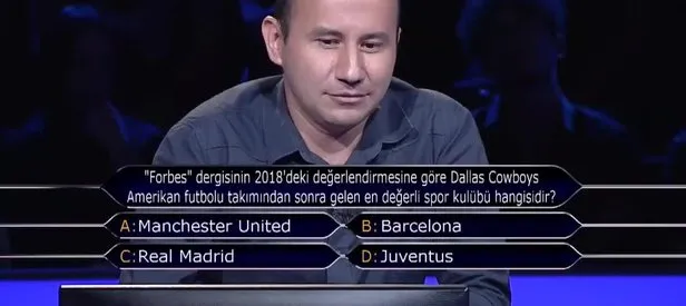 Kim Milyoner Olmak İster’de 125 bin TL’yi getiren cevap!