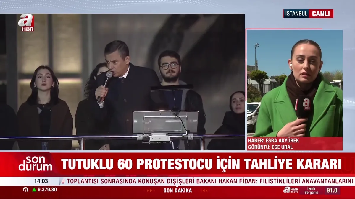 Tutuklu 60 öğrenciye tahliye!