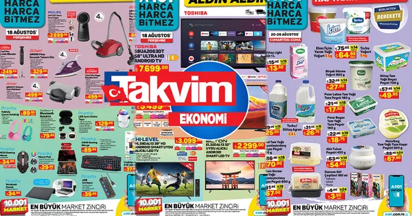 Çeyiz alışverişi, düğün telaşı olanlara müjde! İşte A101 İNDİRİMLİ aktüel ürünler kataloğu listesi! A101'de Ağustos'un son indirimi! Böylesi bir daha olmaz! 