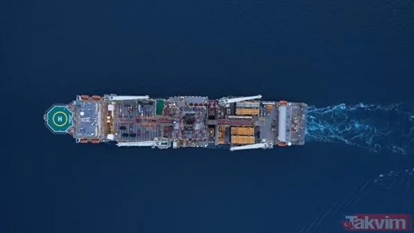 Mavi Vatan'daki filonun en güçlüsü! Türkiye'nin dördüncü sondaj gemisinin adı Abdülhamid Han oldu: 12 bin 200 metreye kadar iniyor - 13